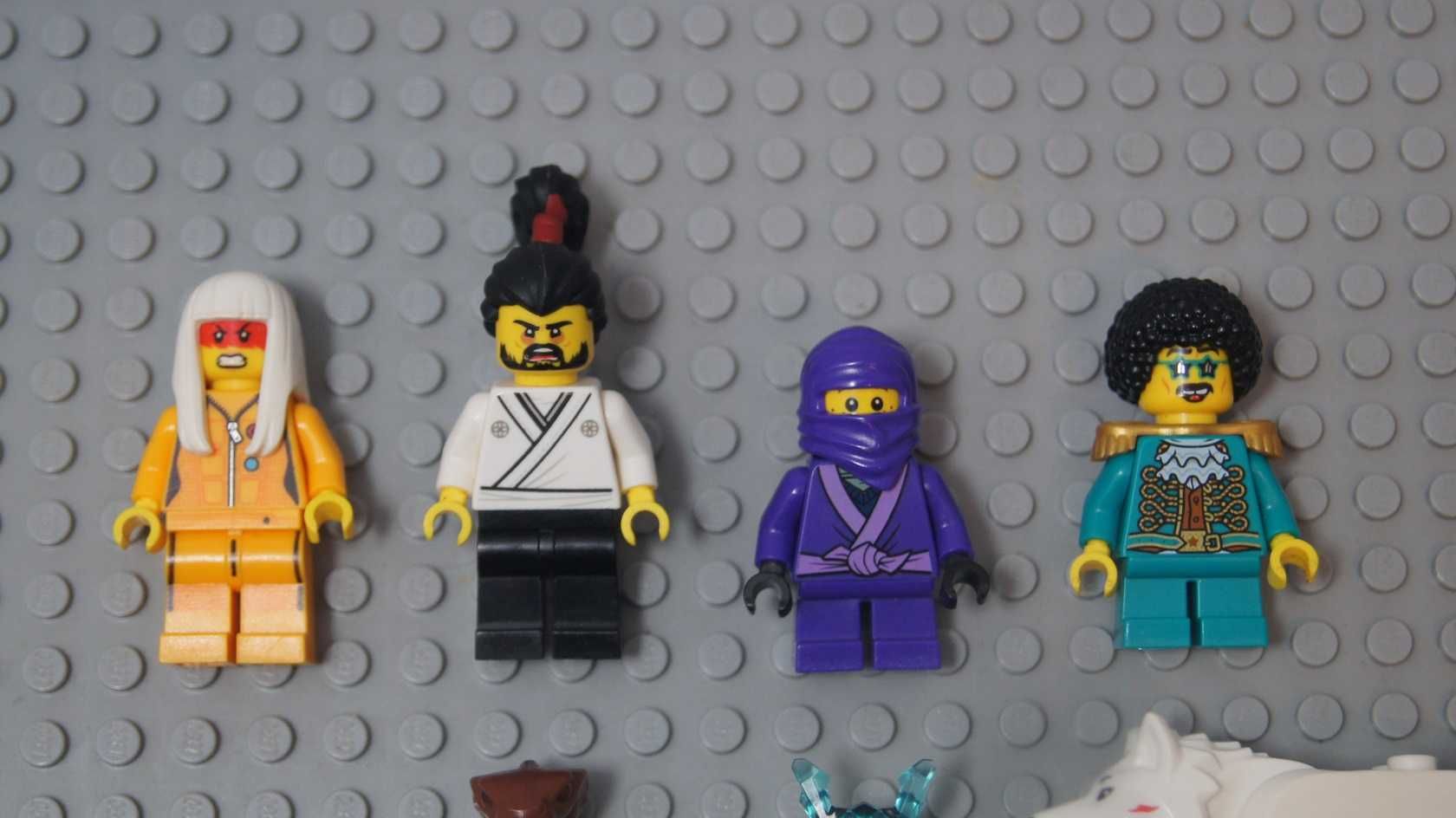 Lego Ninjago figurki Akita Harumi Nelson Okino Jacob 7 figurek OPIS!