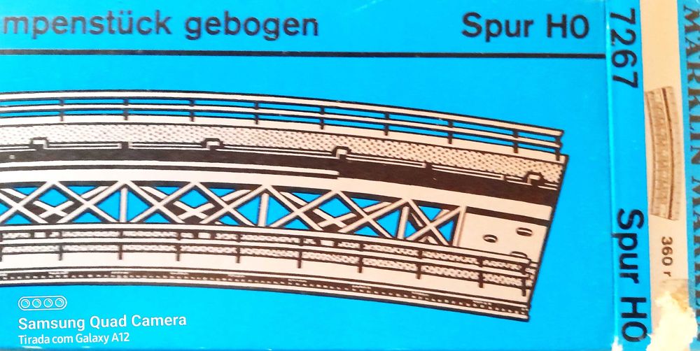 MARKLIN 7267, Ponte em caixa, NOVA
