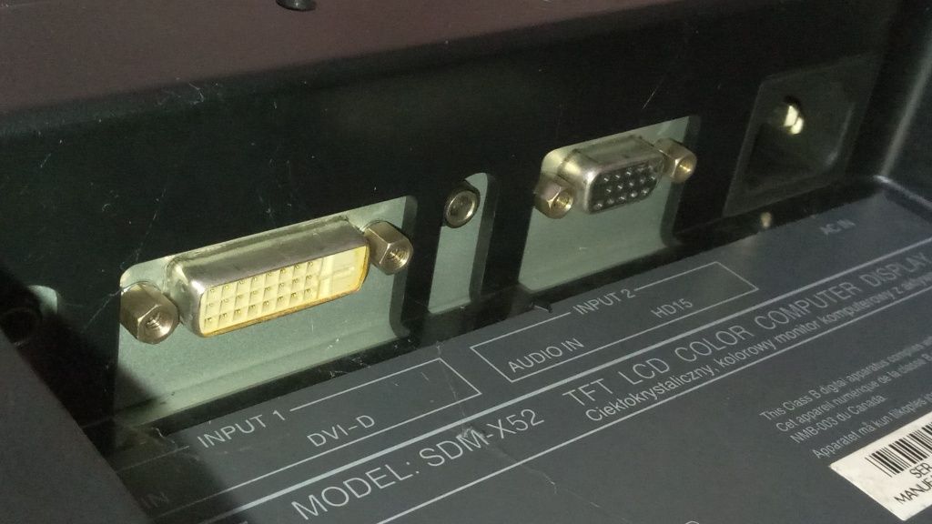 Монитор Sony SDM X-52