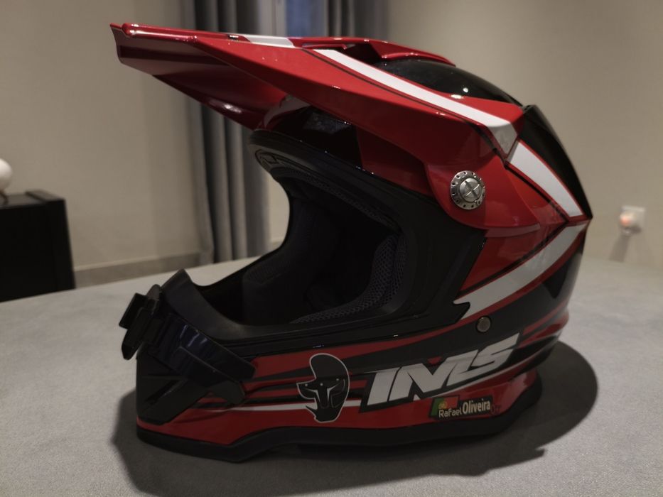 Capacete motocross