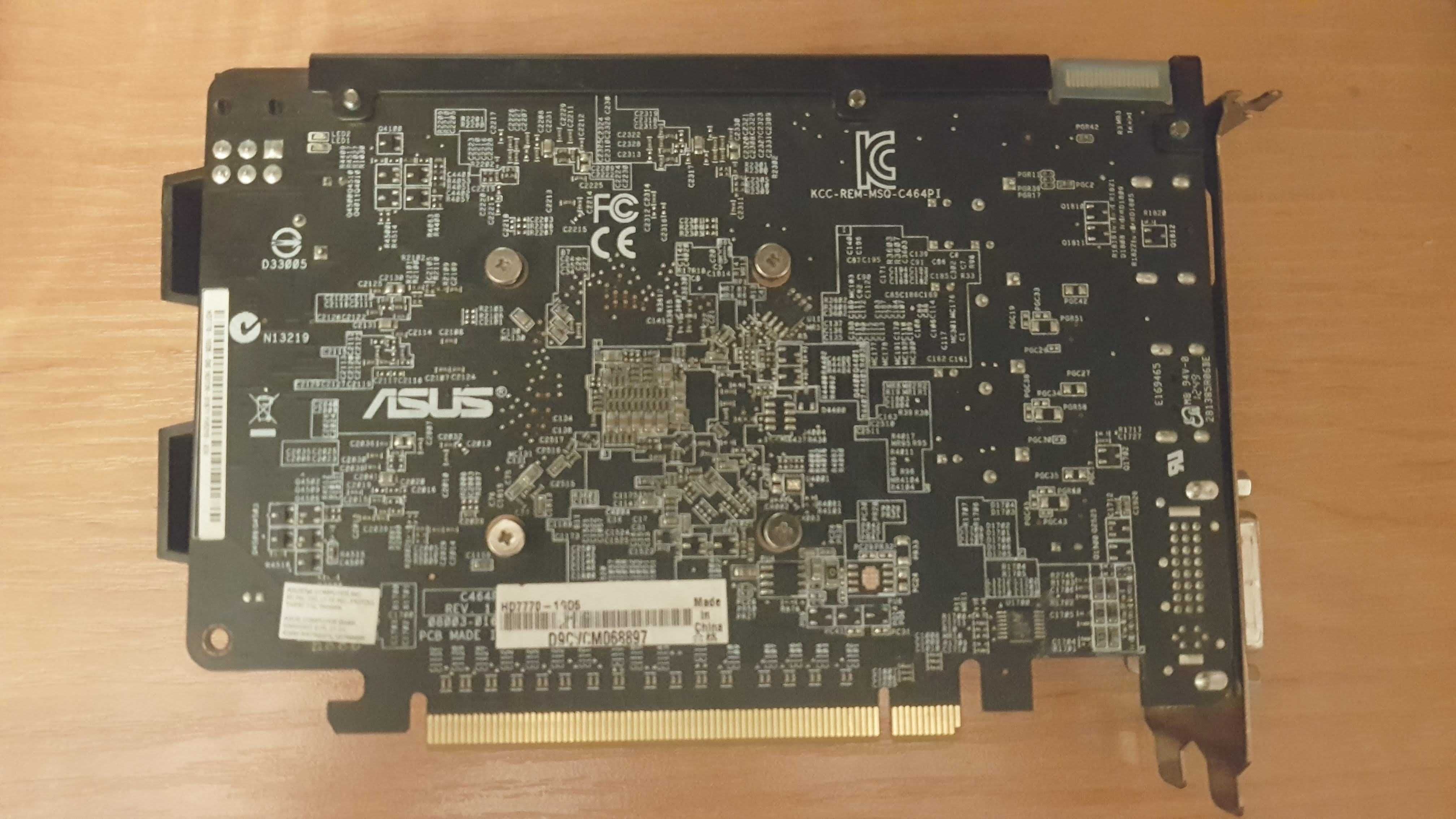 Asus HD7770 1 Gb 256 Bit GDDR5