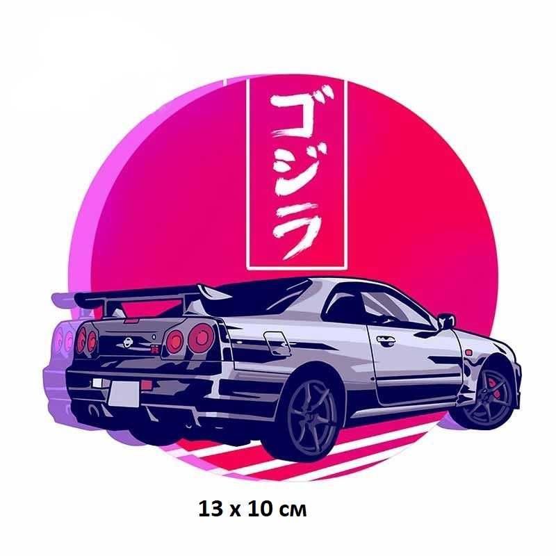 Наклейка JDM sticker mazda mx 5 miata nissan skyline GT-R R34 japan