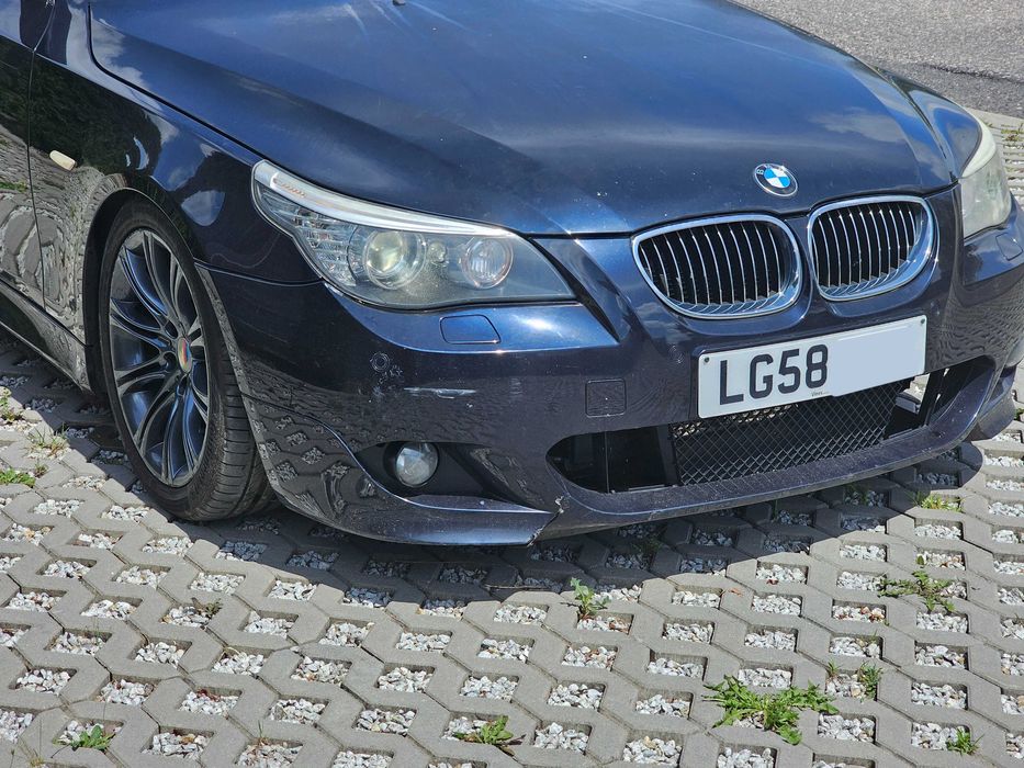 Bmw 5 E60 E61 LCI M Pakiet Przód Kompletny Dynamic 416 Carbonschwarz