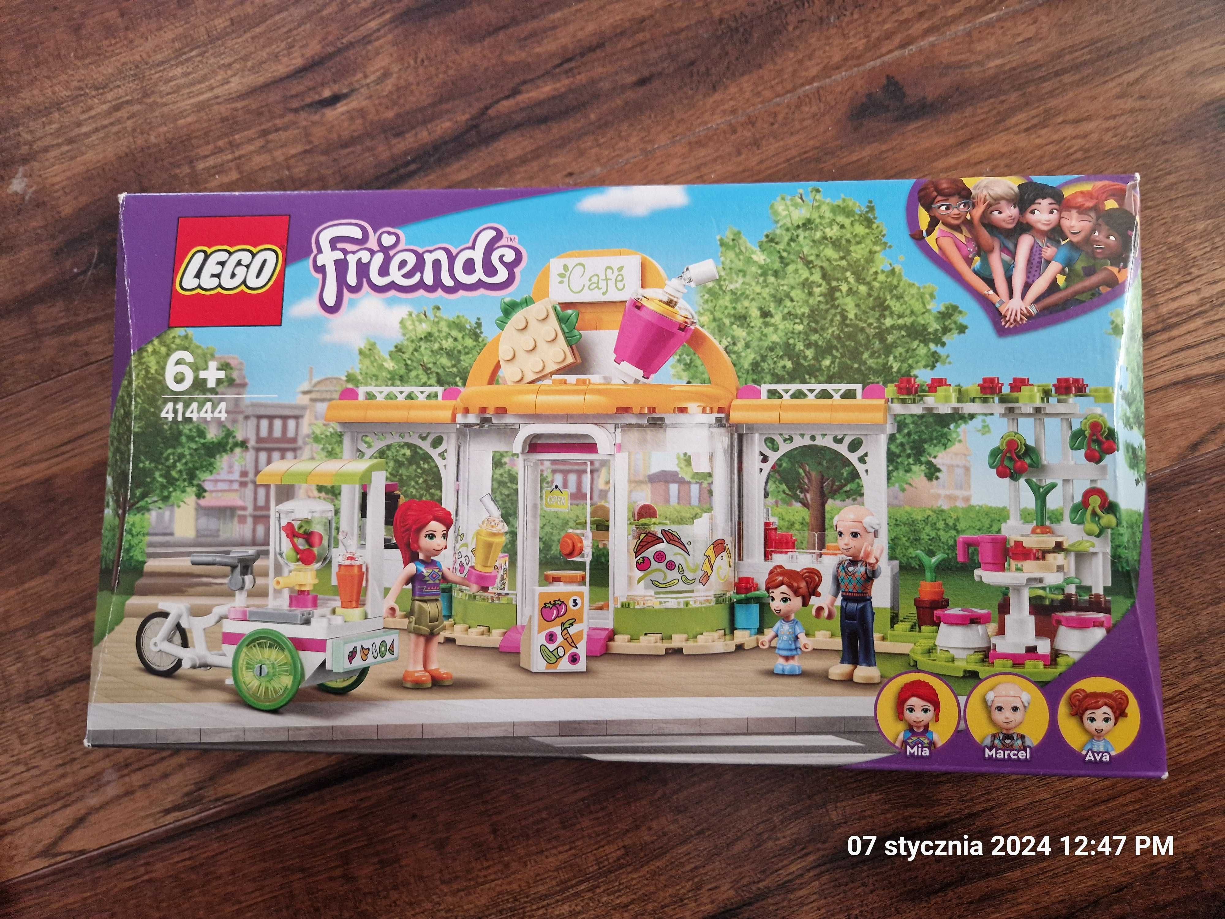 Lego friends 41444 Ekologiczna kawiarnia w Heartlake City