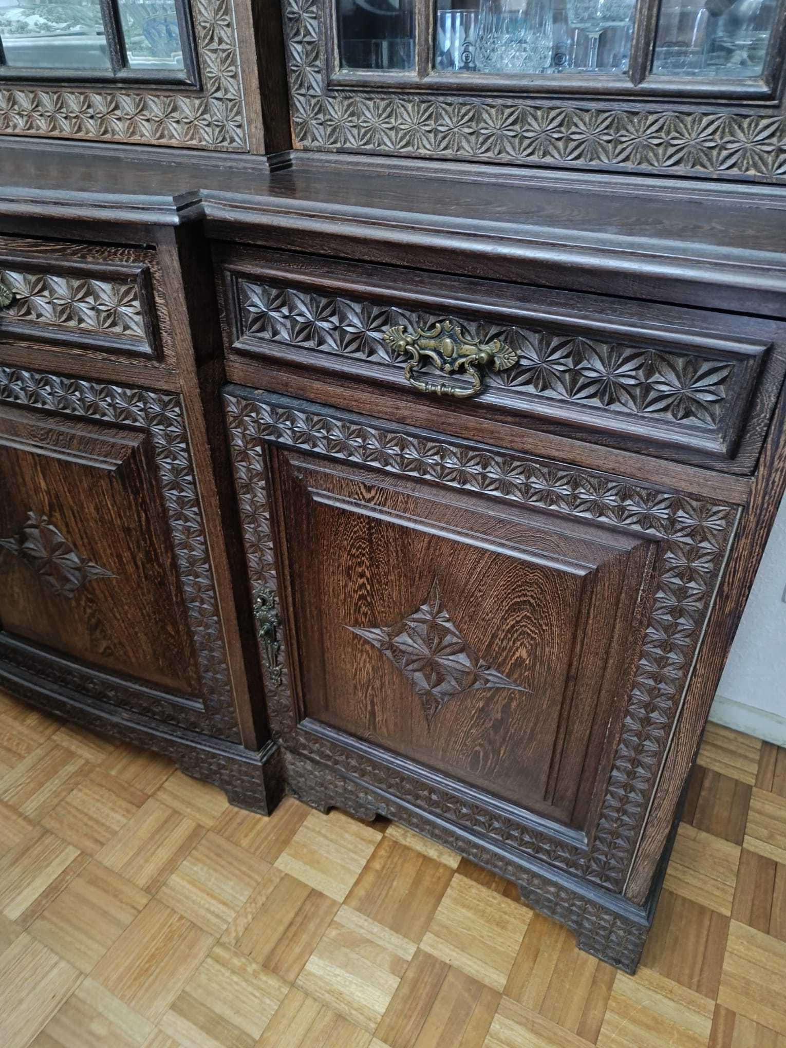 conjunto de sala de jantar madeira panga panga
