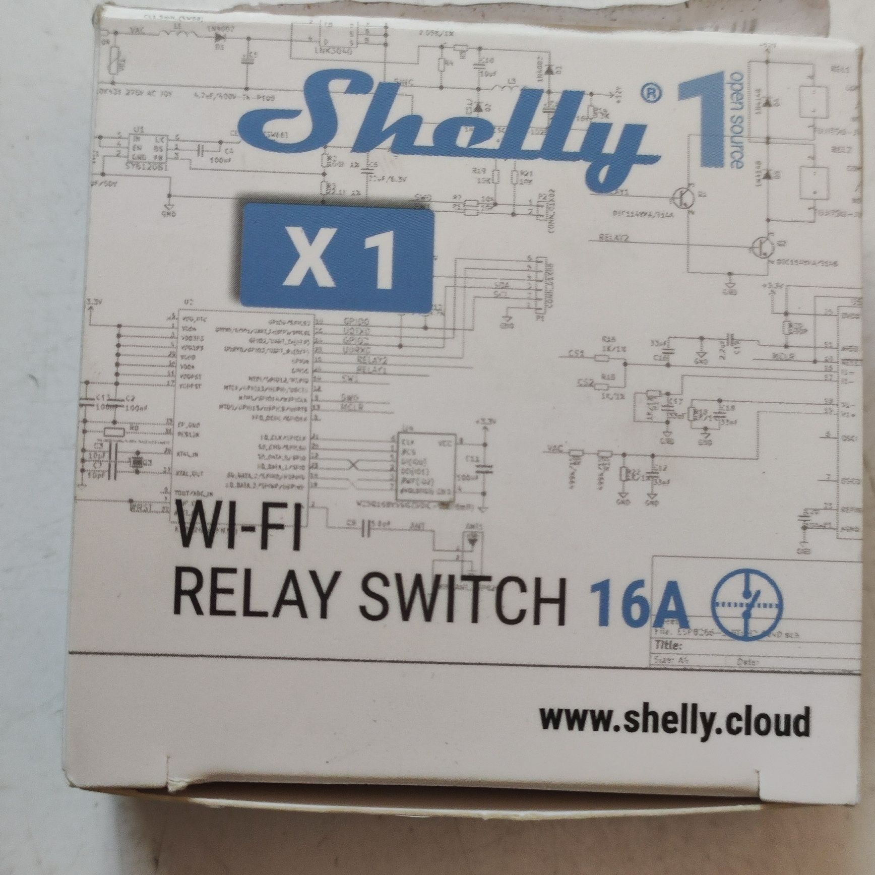 Shelly przekaźnik WIFI zdalnie sterowany