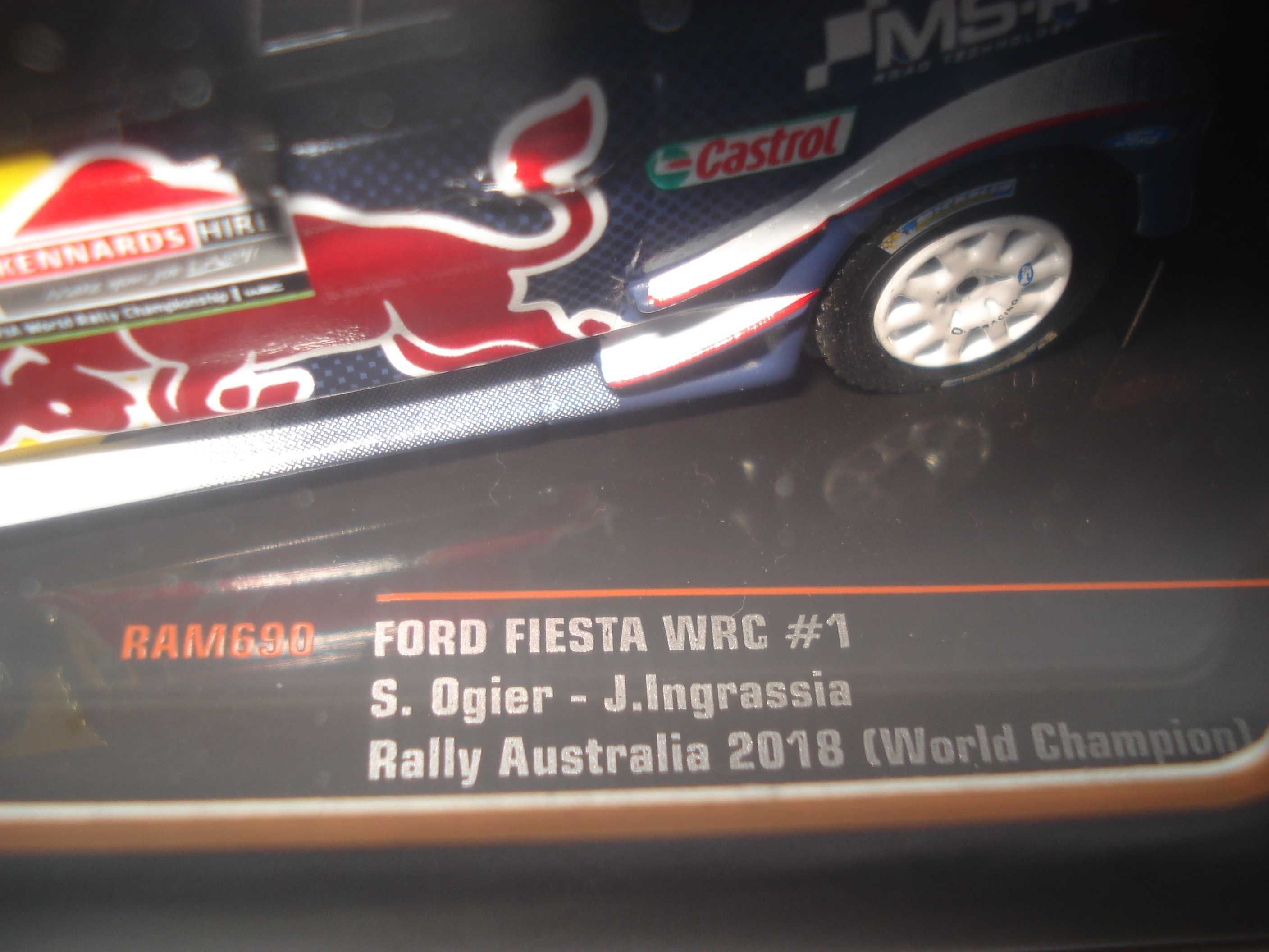 Ford Fiesta WRC - 2018 - #1 Ogier / #2 Evans / #3 Suninen - IXO 1:43