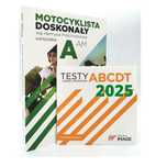 ZESTAW: Podręcznik MOTOCYKLISTA DOSKONAŁY Kat. A/AM/A1/A2 + Testy 2025