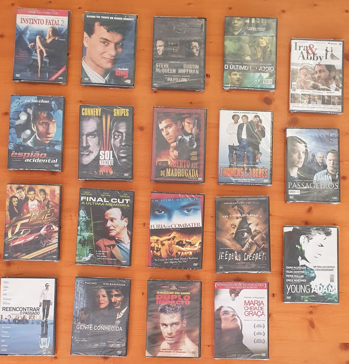 DVDs de grandes títulos Cinema