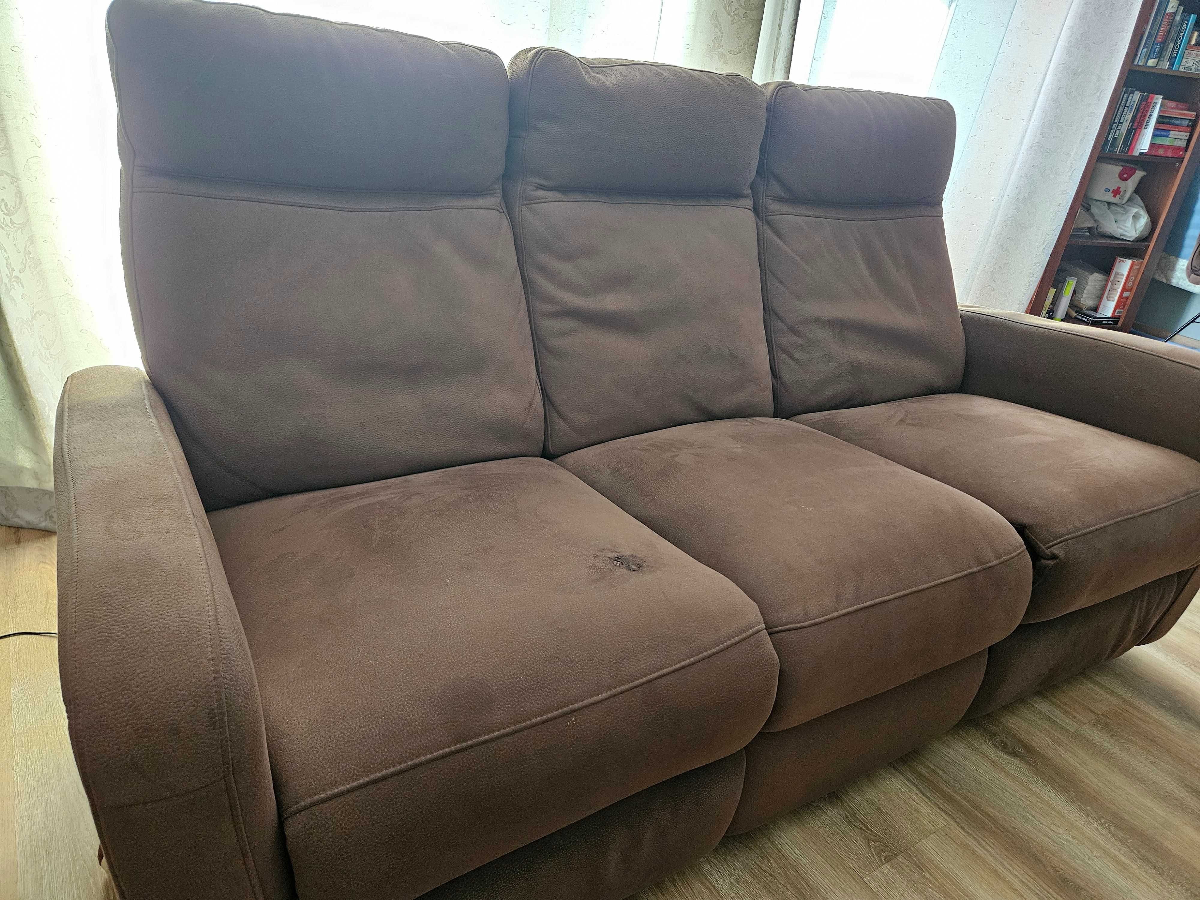 Sofa 3 lugares reclinavel