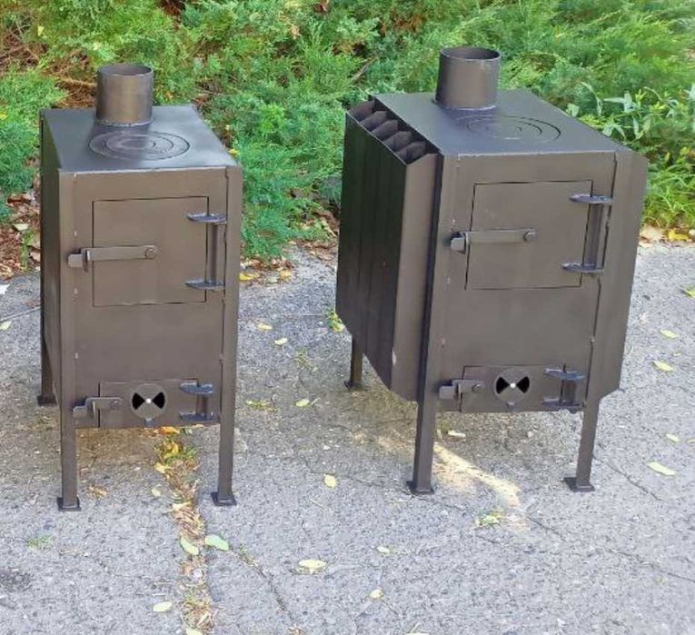 Маленька пічка буржуйка бліндажна мала печь походная печка блиндажная