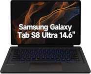 Dexnor Etui z klawiaturą touchpad świecąca do Samsung Galaxy s8 ultra