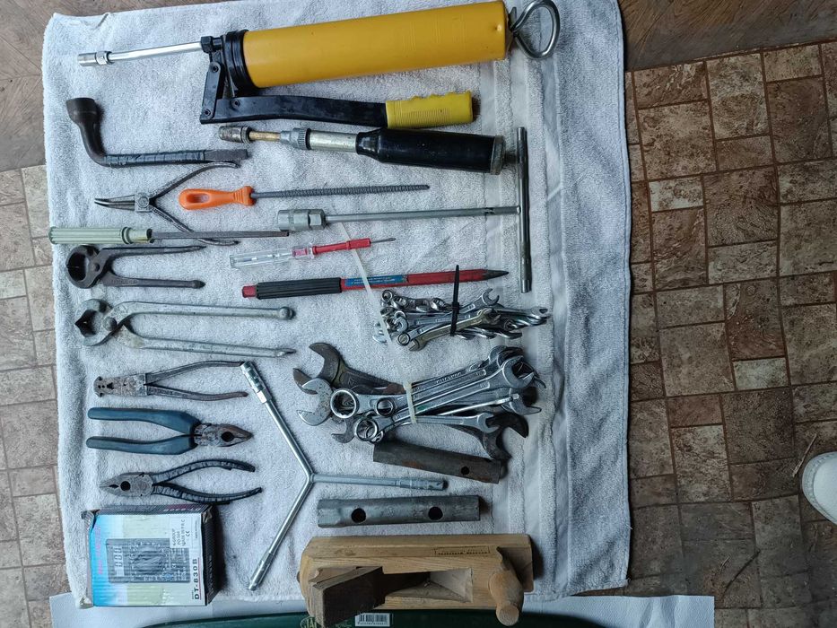Zestaw narzędzi garażowych