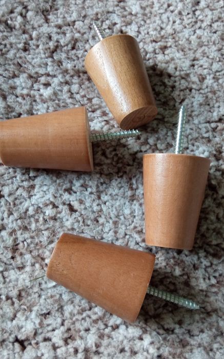 Nóżki meblowe 4 sztuki