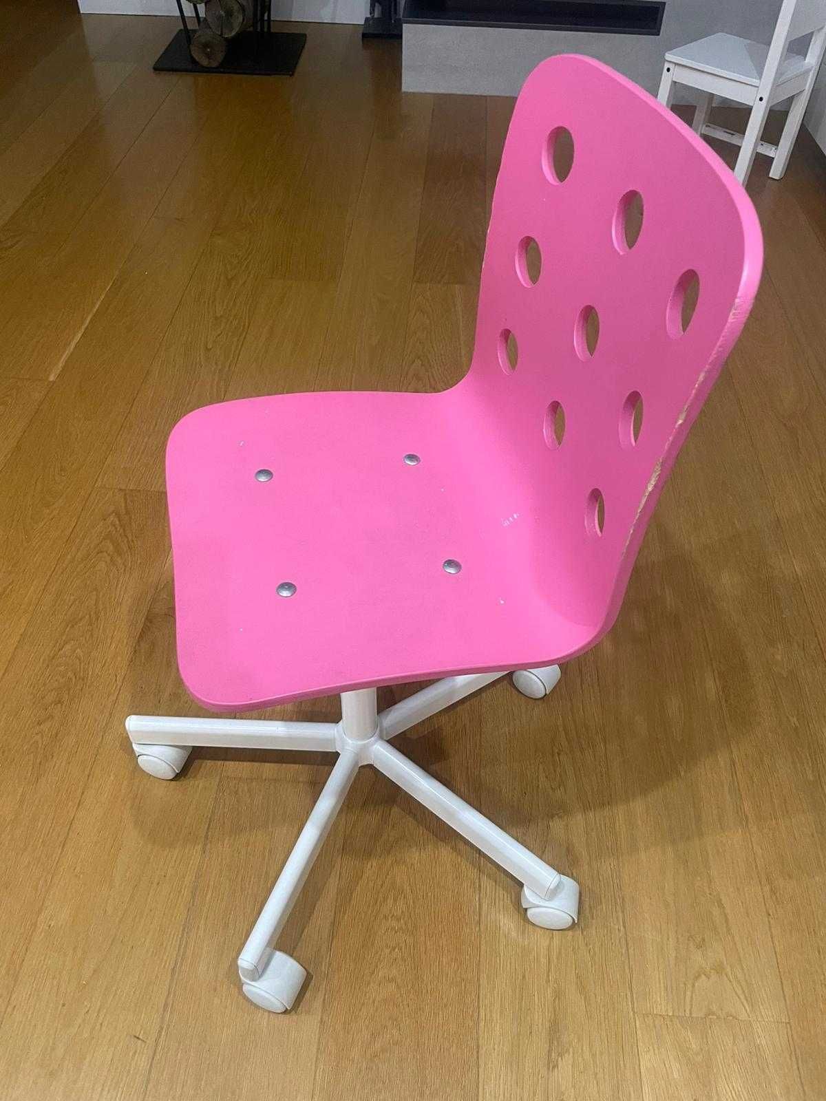 Biurko dziecięce  Ikea Pahl z półka i krzesło