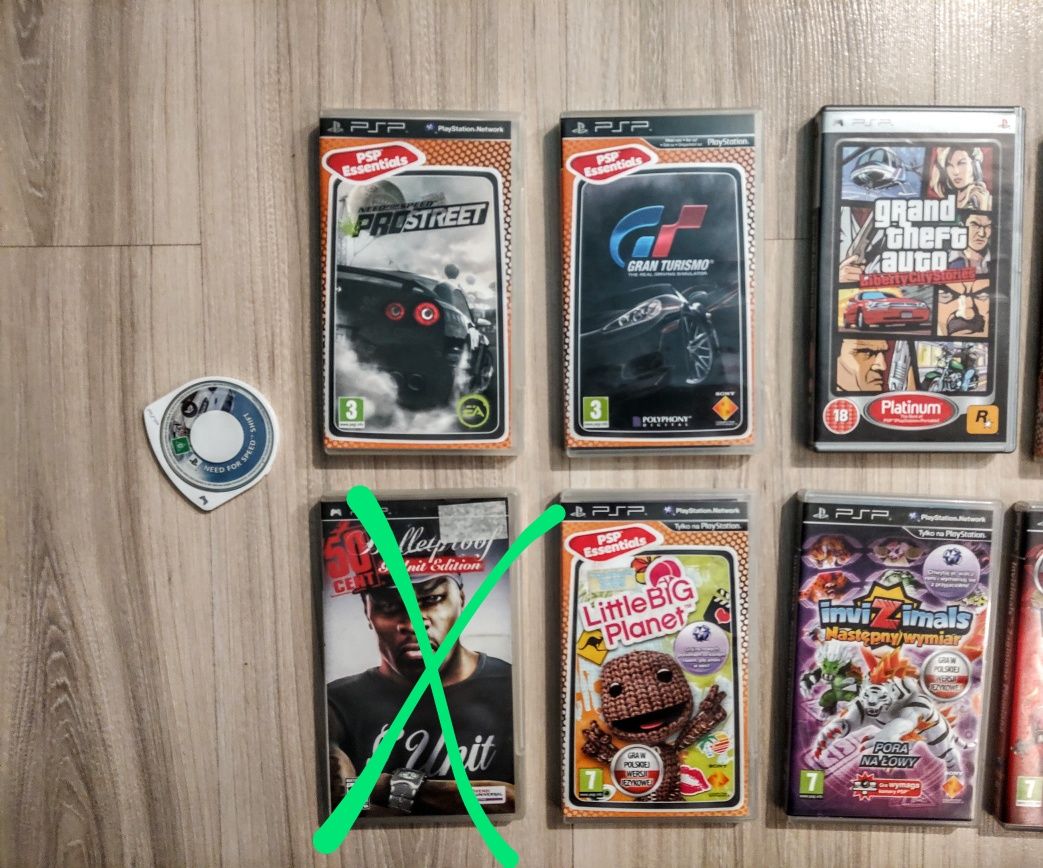 Gra psp zestaw komplet gra