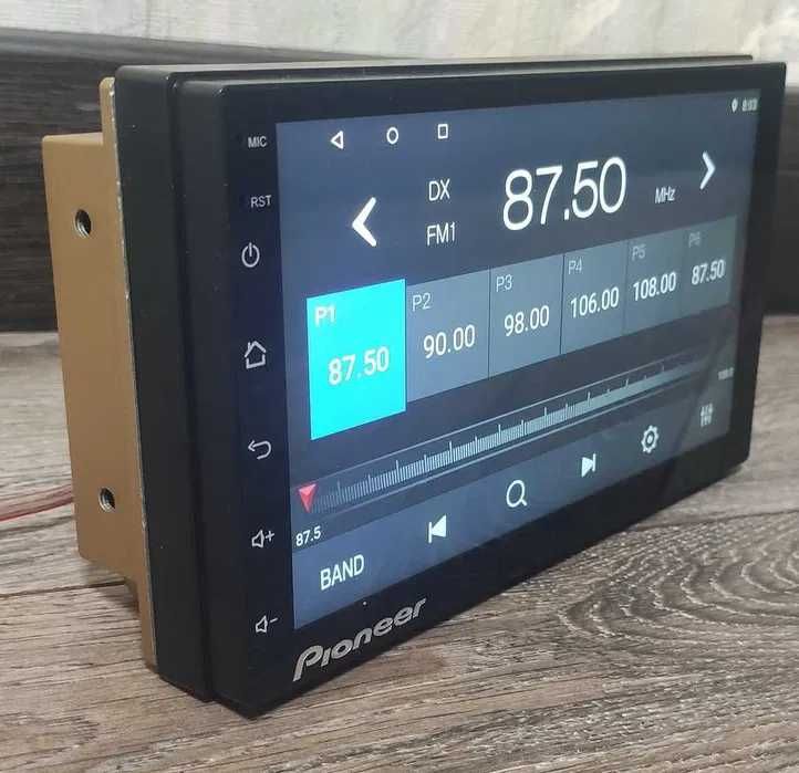 Автомагнитола Pioneer 2DIN PI7077 4/32 GB 7', BТ USB GPS Android 13