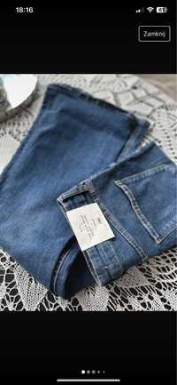 Jeansy flare ZARA