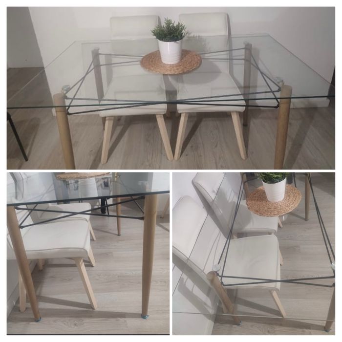 Mesa vidro impecavel