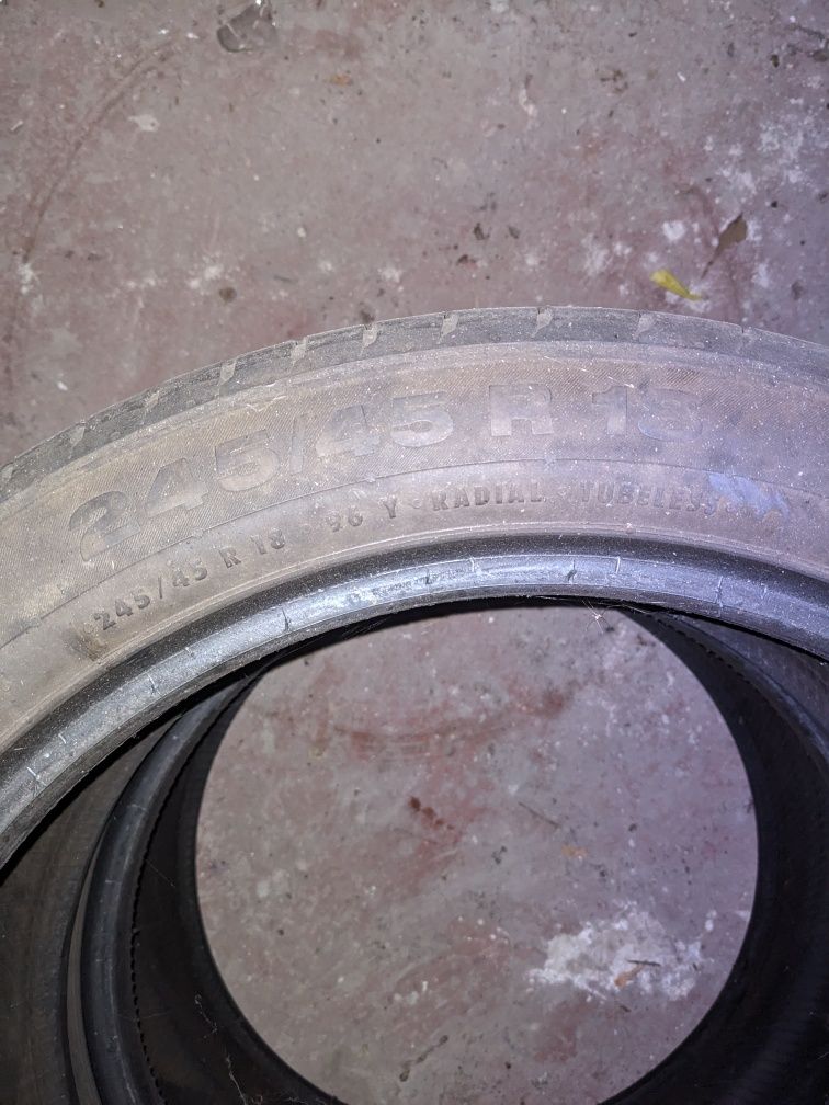 Летние шины Continental Sport Contact 3E SSR 245/45/R18