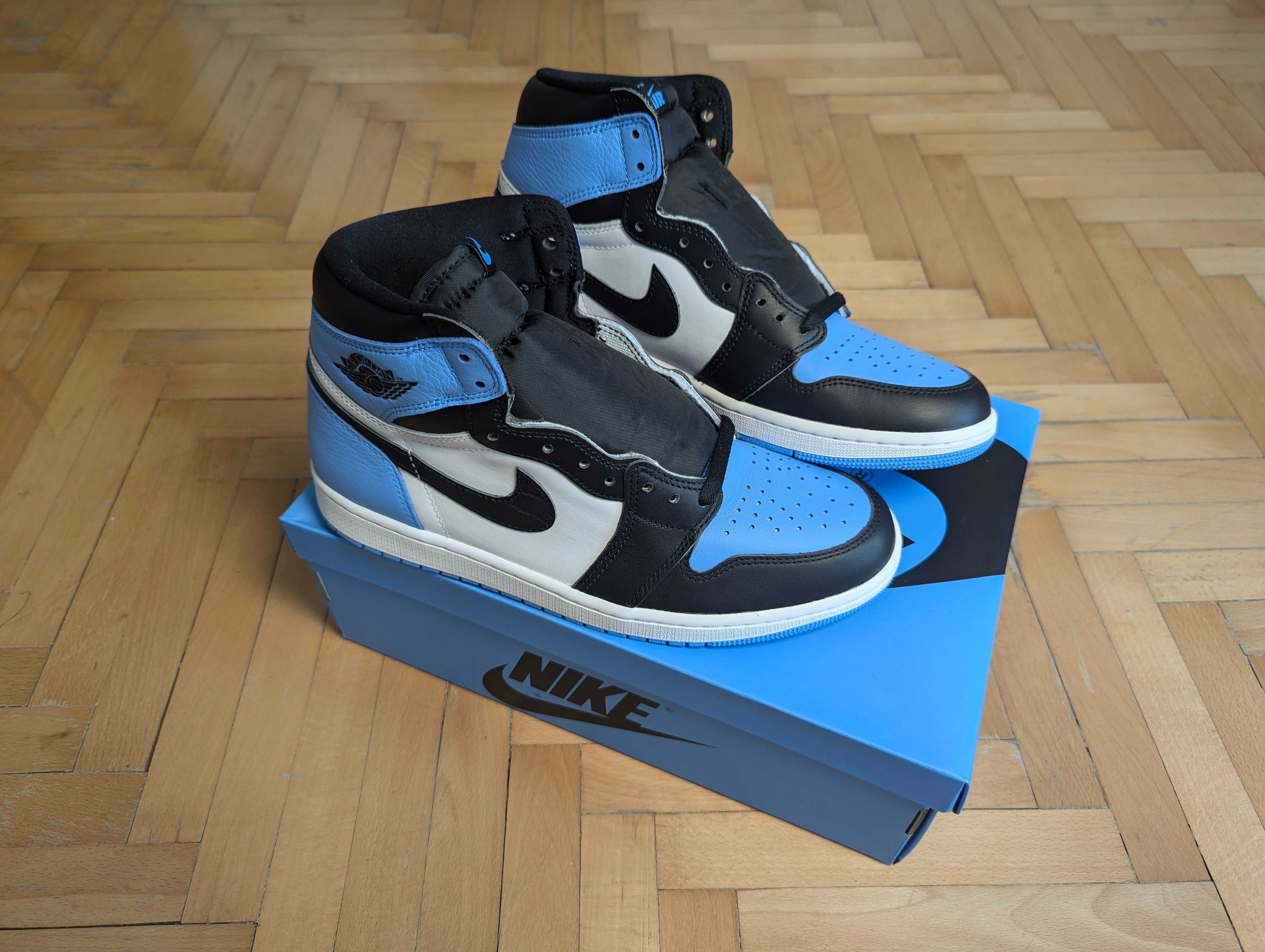 Jordan Retro 1 UNC Toe University Blue NEW 43