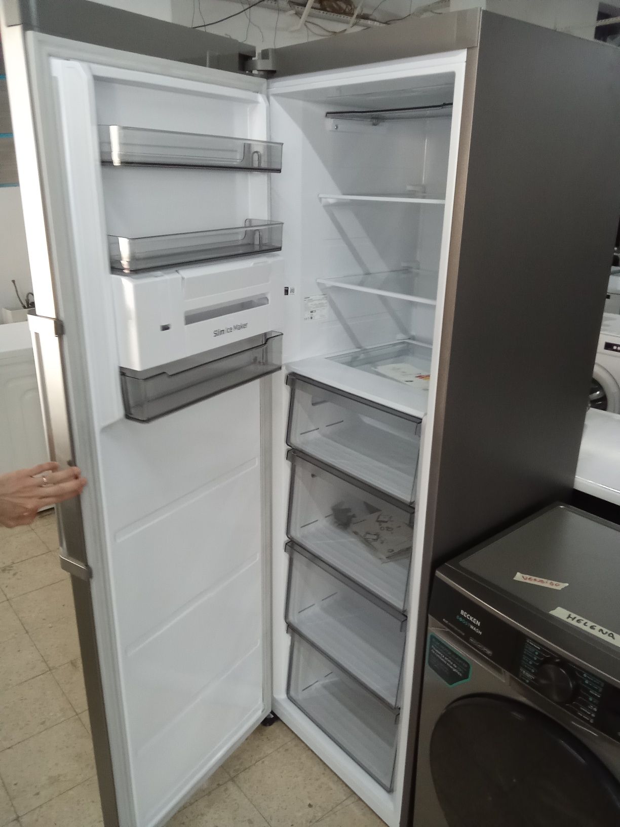 Arca 1.85 altura Novo 60 cm largura inox