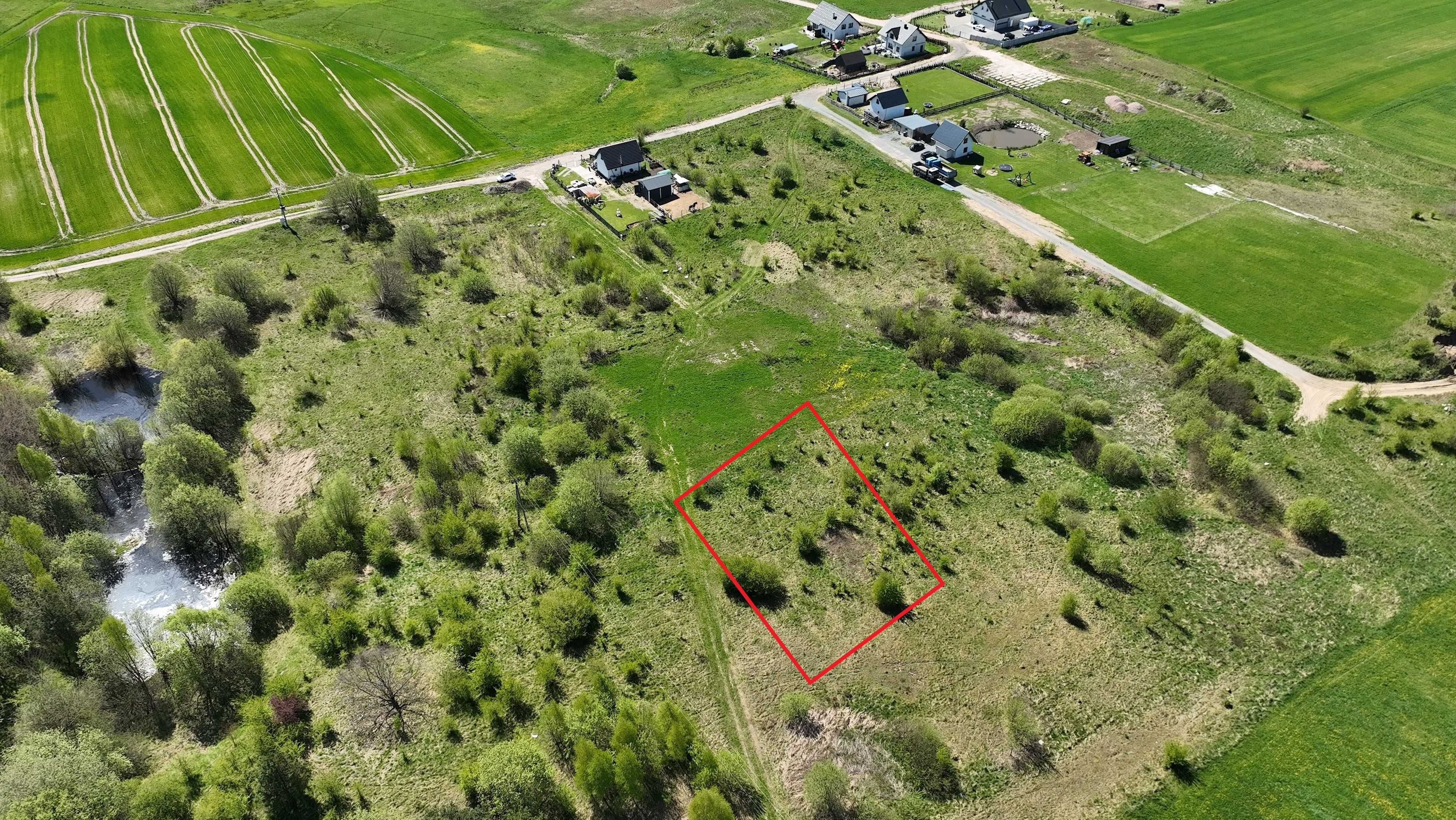 Piękna działka budowlana na wzniesieniu, Skrzeszewo Żukowskie, 1000 m²