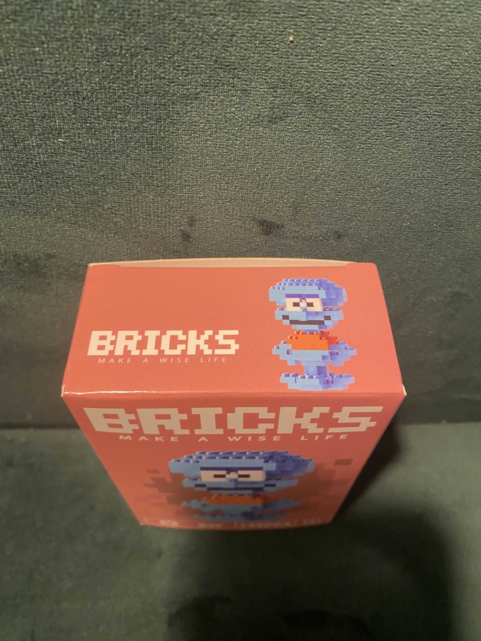 Klocki konstrukcyjne Bricks Spongebob Skalmar Obłynos 145 elementów