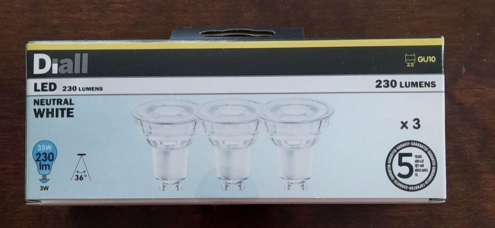 Żarówki LED 3W Diall