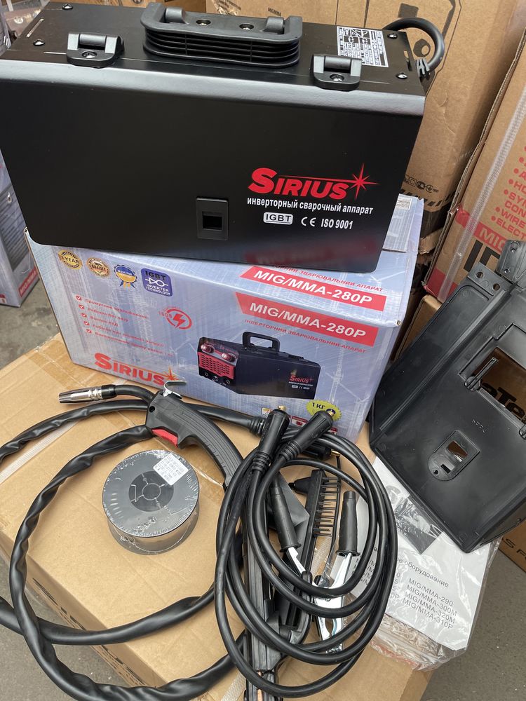 Сварочный полуавтомат под флюсовую проволоку Sirius 280P без газа