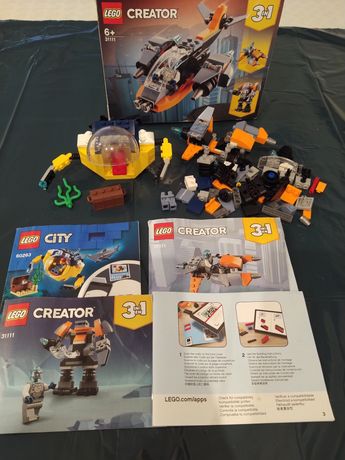 Conjuntos LEGO incompletos