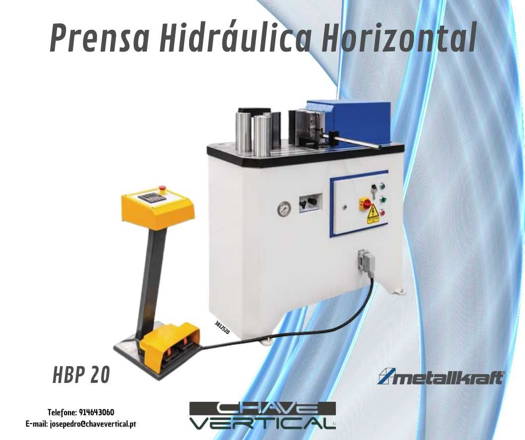 Prensa Hidráulica Horizontal HBP 20 METALLKRAFT    JR19
