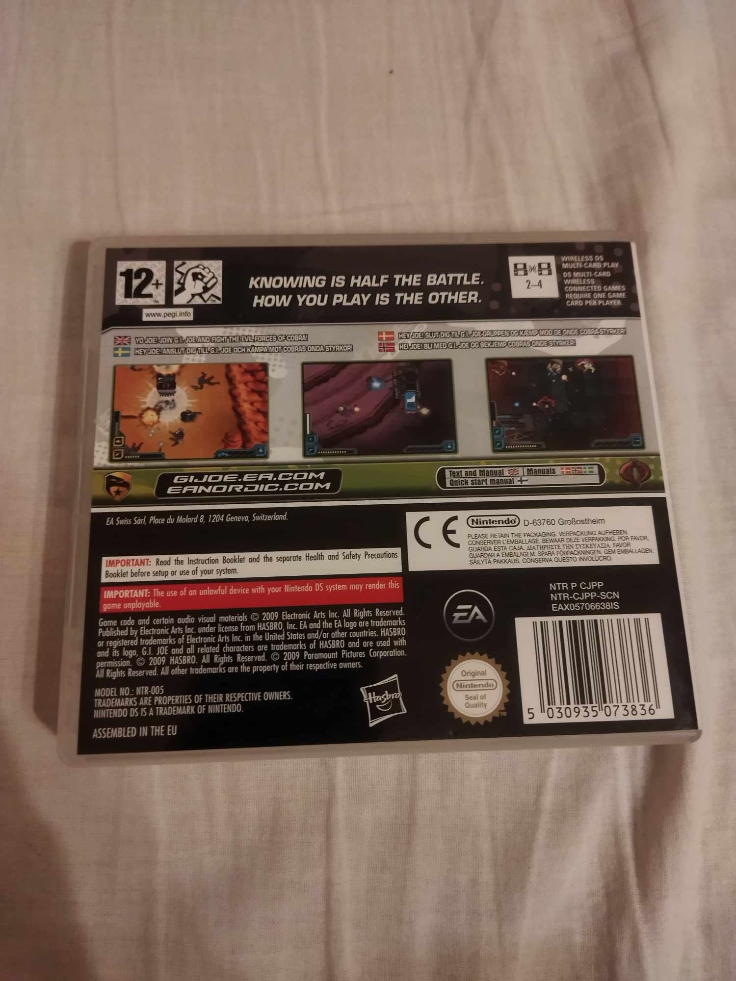 g.i joe: the rise of cobra nintendo ds
