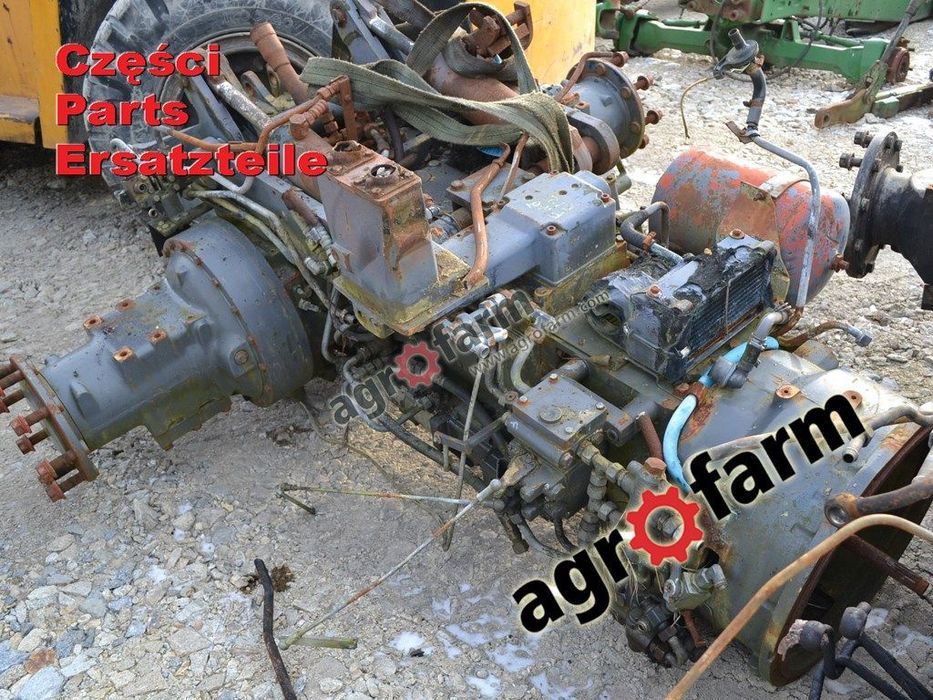 Fendt 612 LSAczęści, skrzynia biegów, most przedni