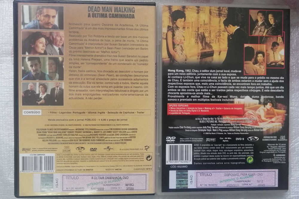 Dead man walking  Disponivel para amar Wong Kar Wai