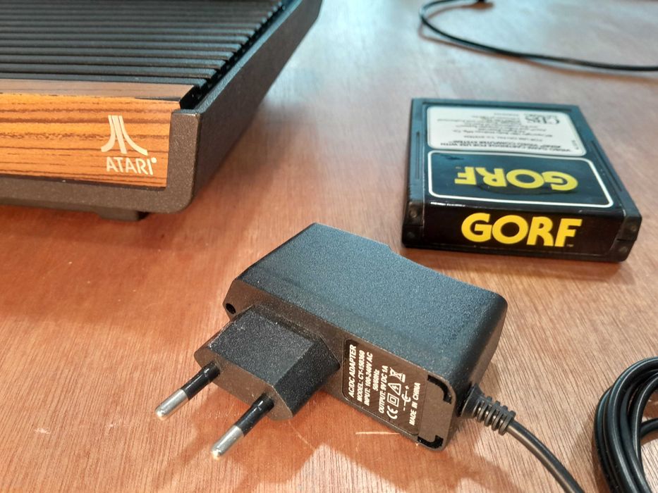 ATARI - Clássica consola 1981 - "Woody" - Testada!