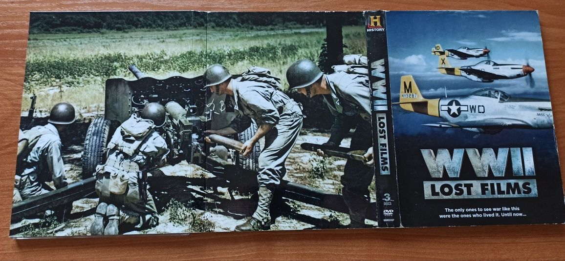 WWII Lost Films - Zaginione filmy z II Wojny Światowej box 3 płyt DVD