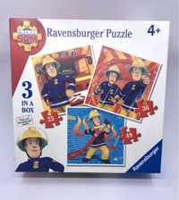 Puzzle Strażak Sam 3 w 1 Ravensburger 4+
