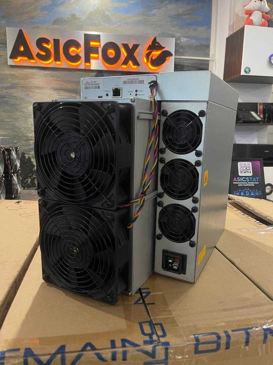 Antminer S21 188T + прошивка в 200Т Bitmain Asic Асик