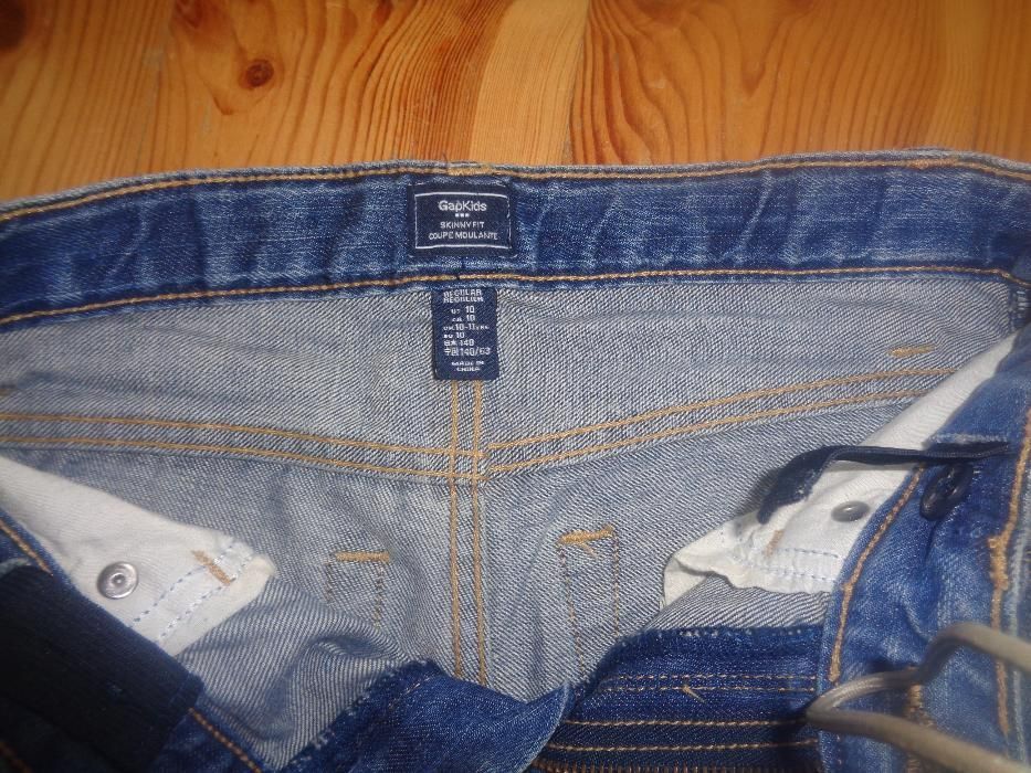 jeansy GAP 140 /146 JAK NOWE