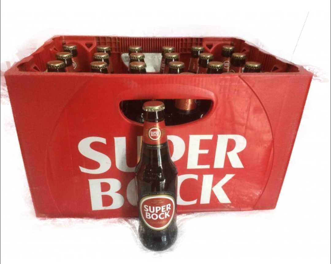 Caixas superbock e Sagres 330cl