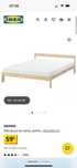 Cama e quadro (IKEA)