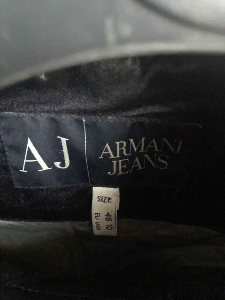 Kurtka zimowa czarna Armani Jeans r.M