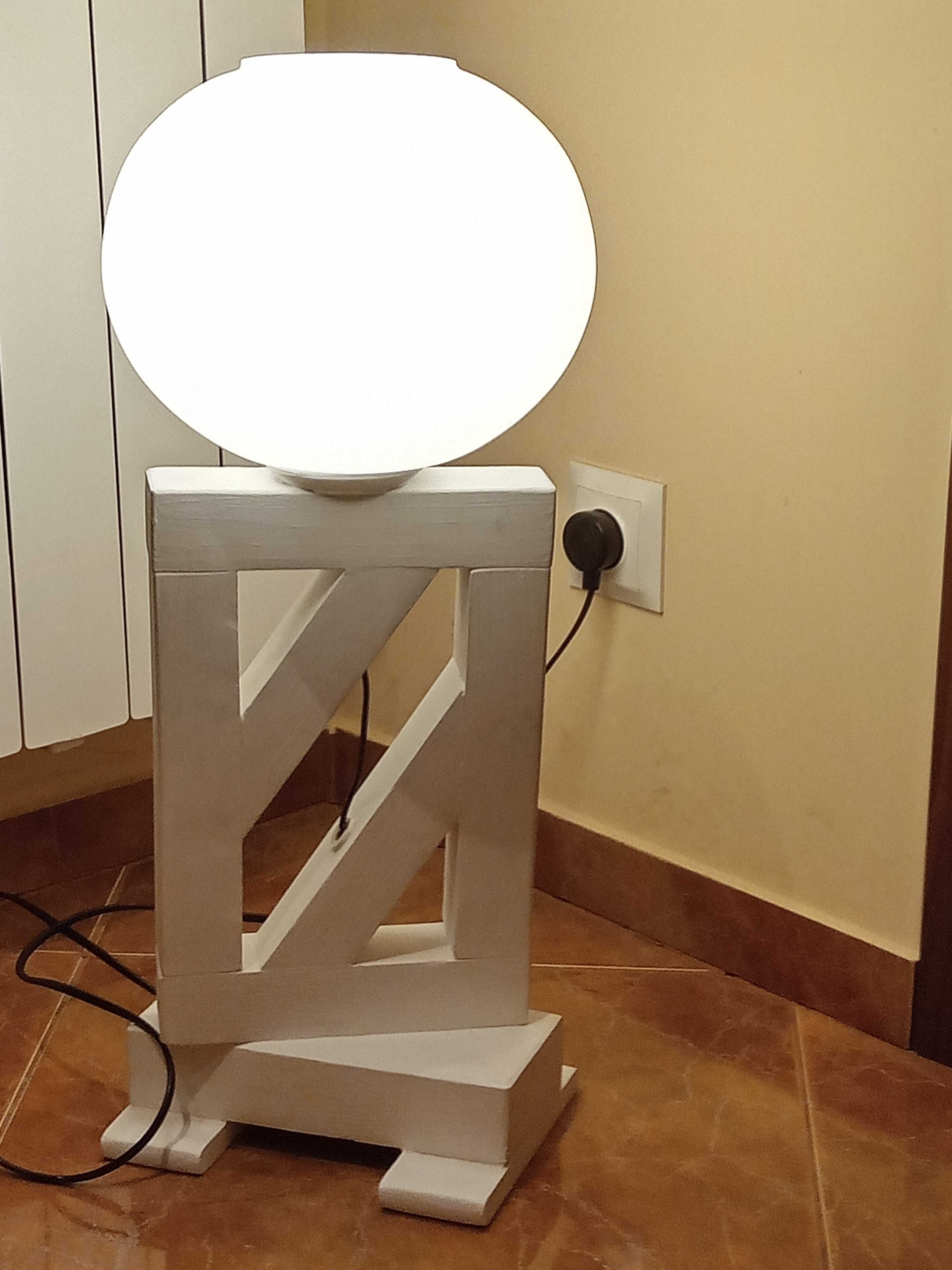 Lampka stojąca PRL