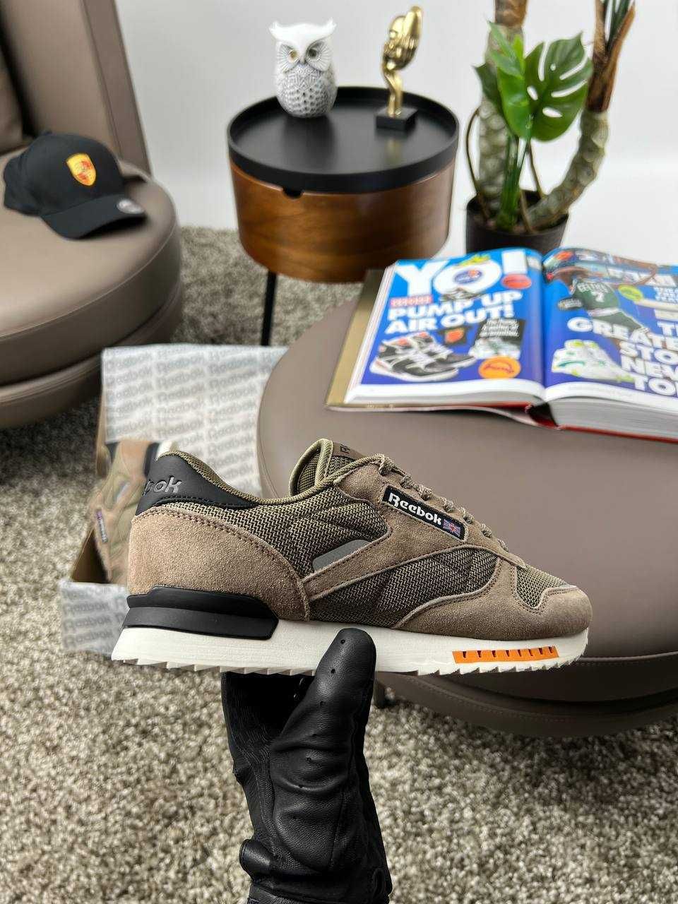 Чоловічі кросівки рібок Reebok Classic New Sand White [41-46]