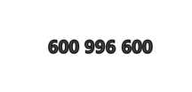 600.996.600 Starter złoty łatwy prosty numer karta prepaid sim gsm