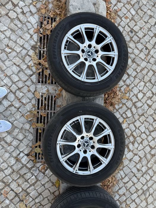 Jantes 16 Mercedes originais w205 C - 2018 (3 pneus bons )