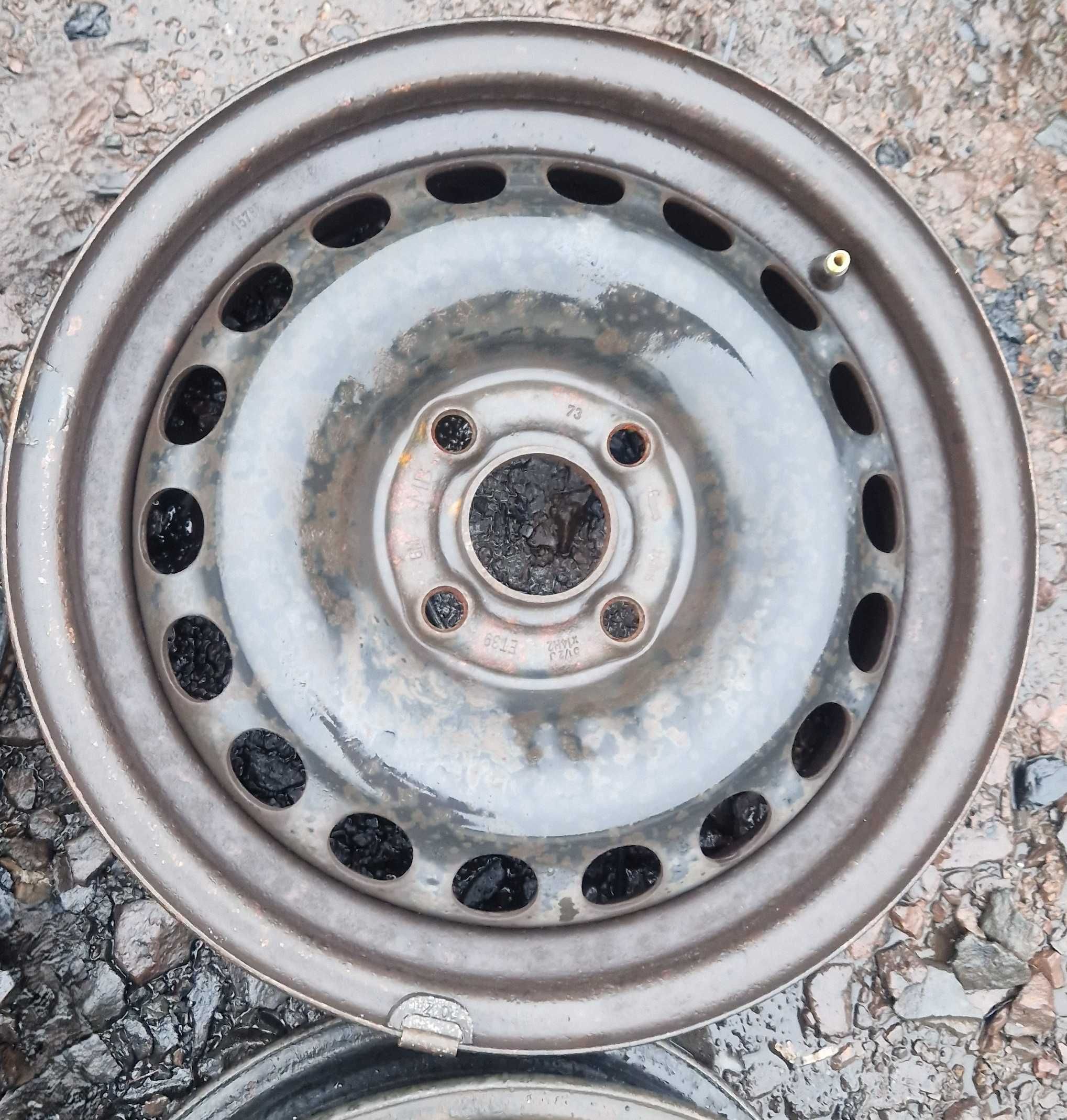 Felgi stalowe Opel Corsa Adam 4x100 5,5Jx14 ET39 Kpl.