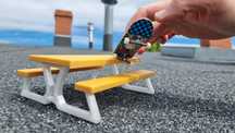 Ławka piknikowa do Fingerboard jak Tech Deck Street Hits Picnic Table