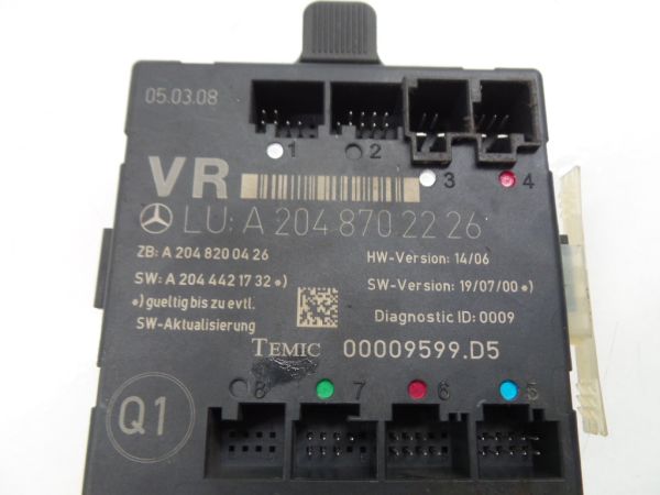 Módulo porta frente direito MERCEDES-BENZ Classe C Carrinha (S204)